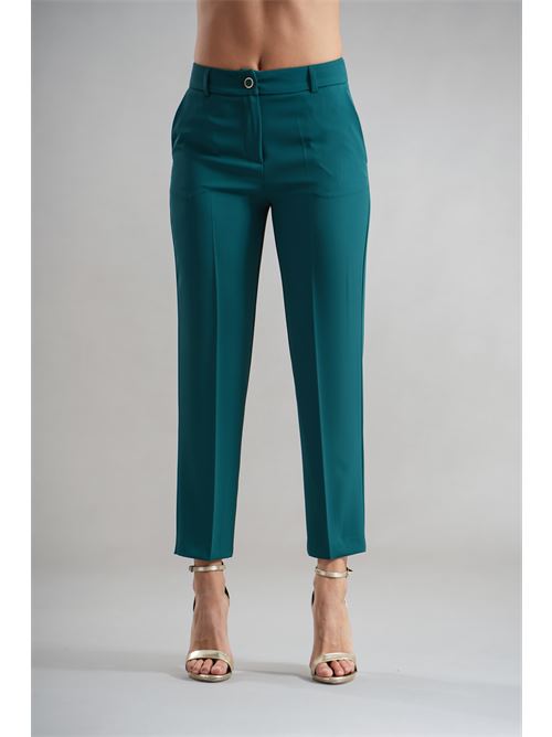 Completo in crepe GM by Gai Mattiolo | GM3553VERDE